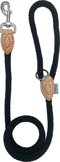 Cotton Rope Trigger Lead - Black