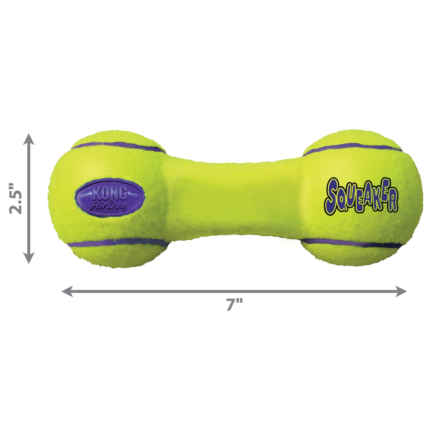 KONG AIRDOG SQUEAKER DUMBBELL