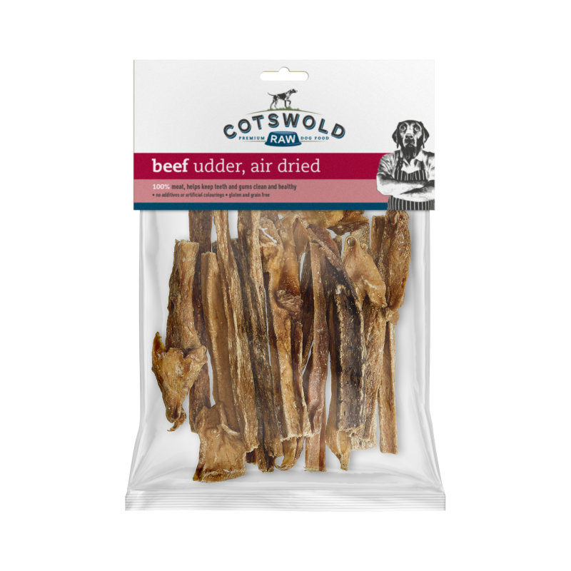 Cotswold RAW Beef Udder Treats - 200G