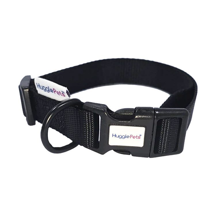 Snappy Adjustable Dog Collar - Black