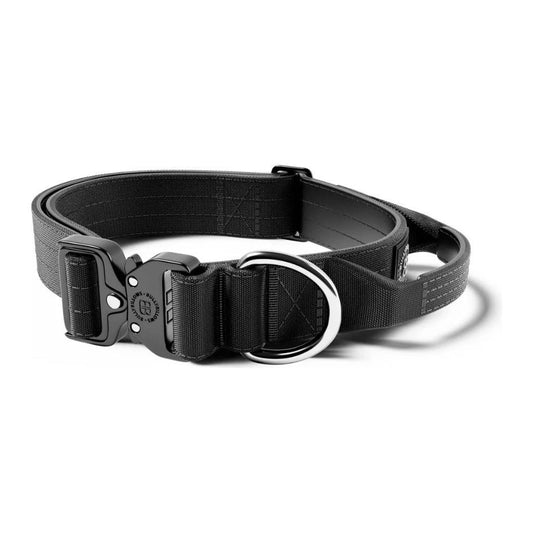 Billy Bullows Combat® Collar - With Handle & Rated Clip - Black