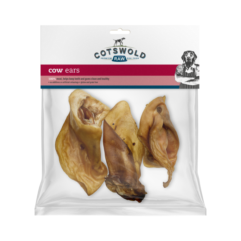 Cotswold Raw Cows Ears - 3 Pack