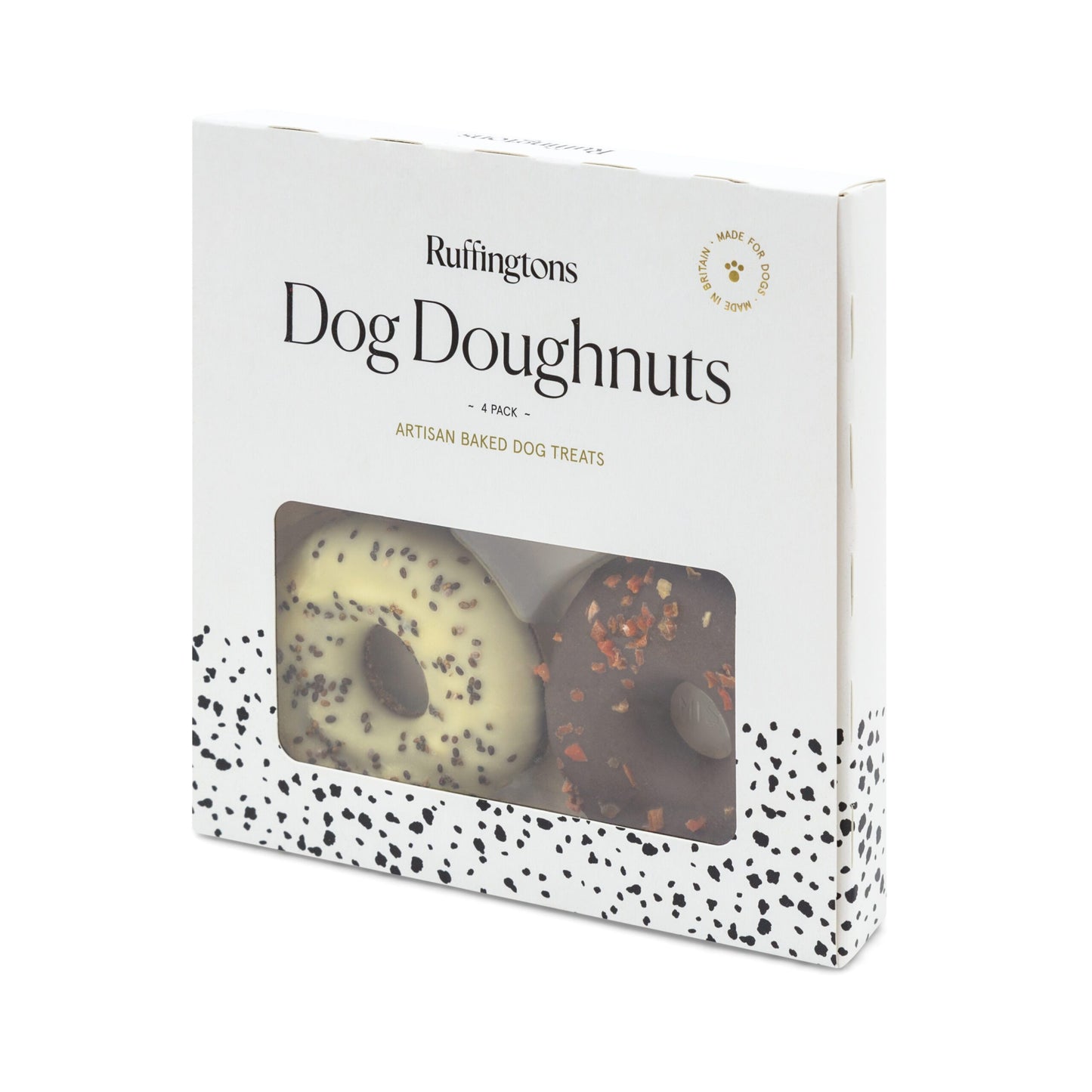 Ruffingtons Dog Doughnuts 4 Pk