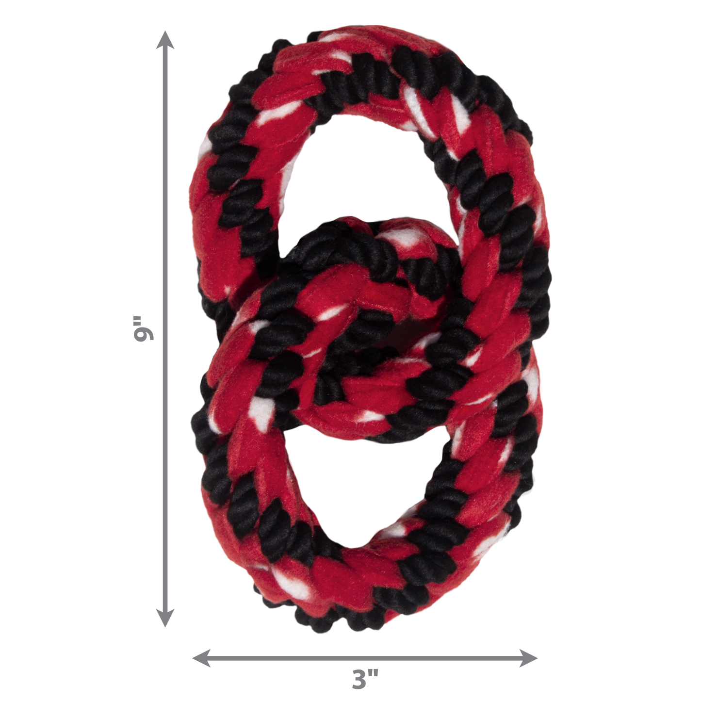 KONG SIGNATURE ROPE DOUBLE RING TUG