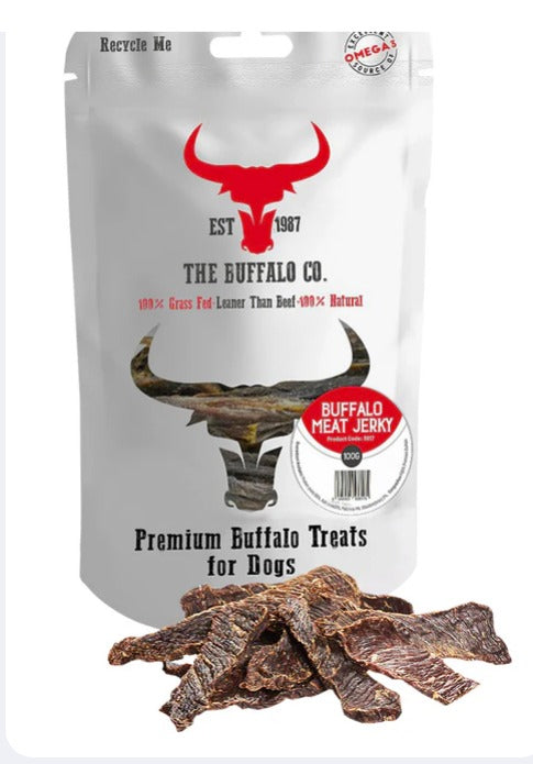 Buffalo Meat Jerky - Dog Treats - 100g