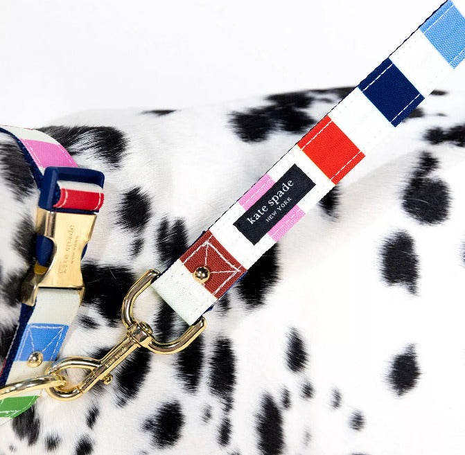 Kate Spade Adventure Stripe Dog Collar