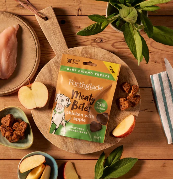 Forthglade Meaty Bites With Chicken and Apple 70g