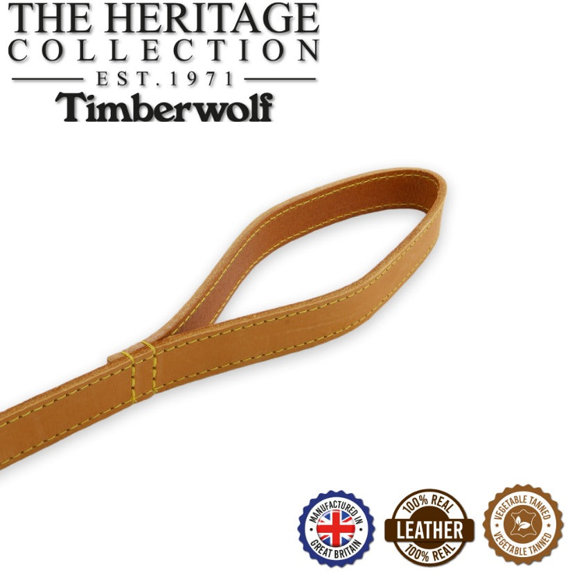 Timberwolf Leather Lead  - Mustard