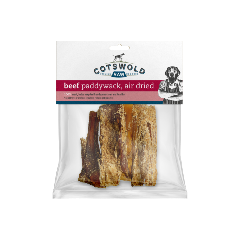 Cotswold RAW Beef Paddywack Treats - 250g