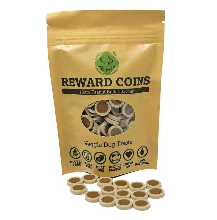 Reward Coin - Veggie Dog Treats 100g