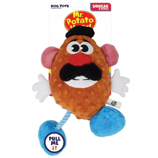 Hasbro Mr. Potato Head Squeak Crinkle Dog Toy