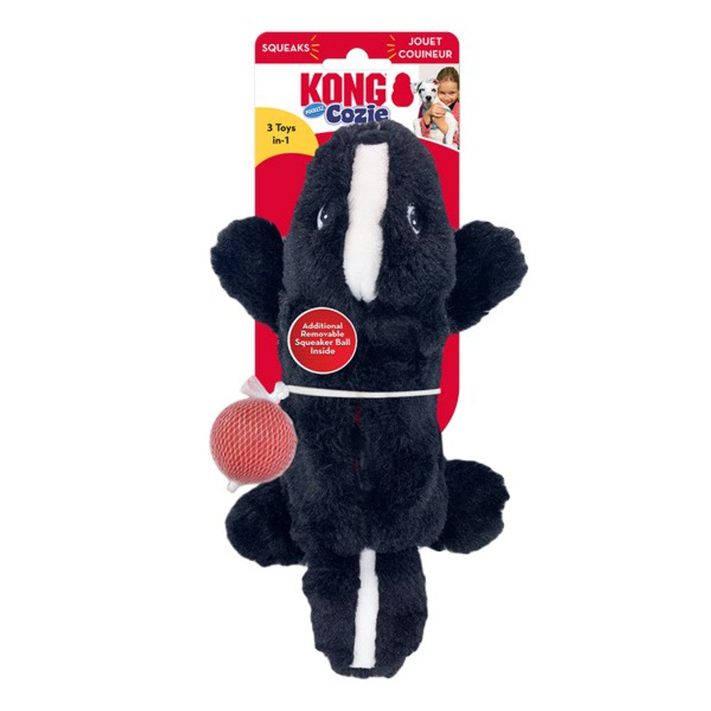 KONG Cozie Pocketz Skunk - Small