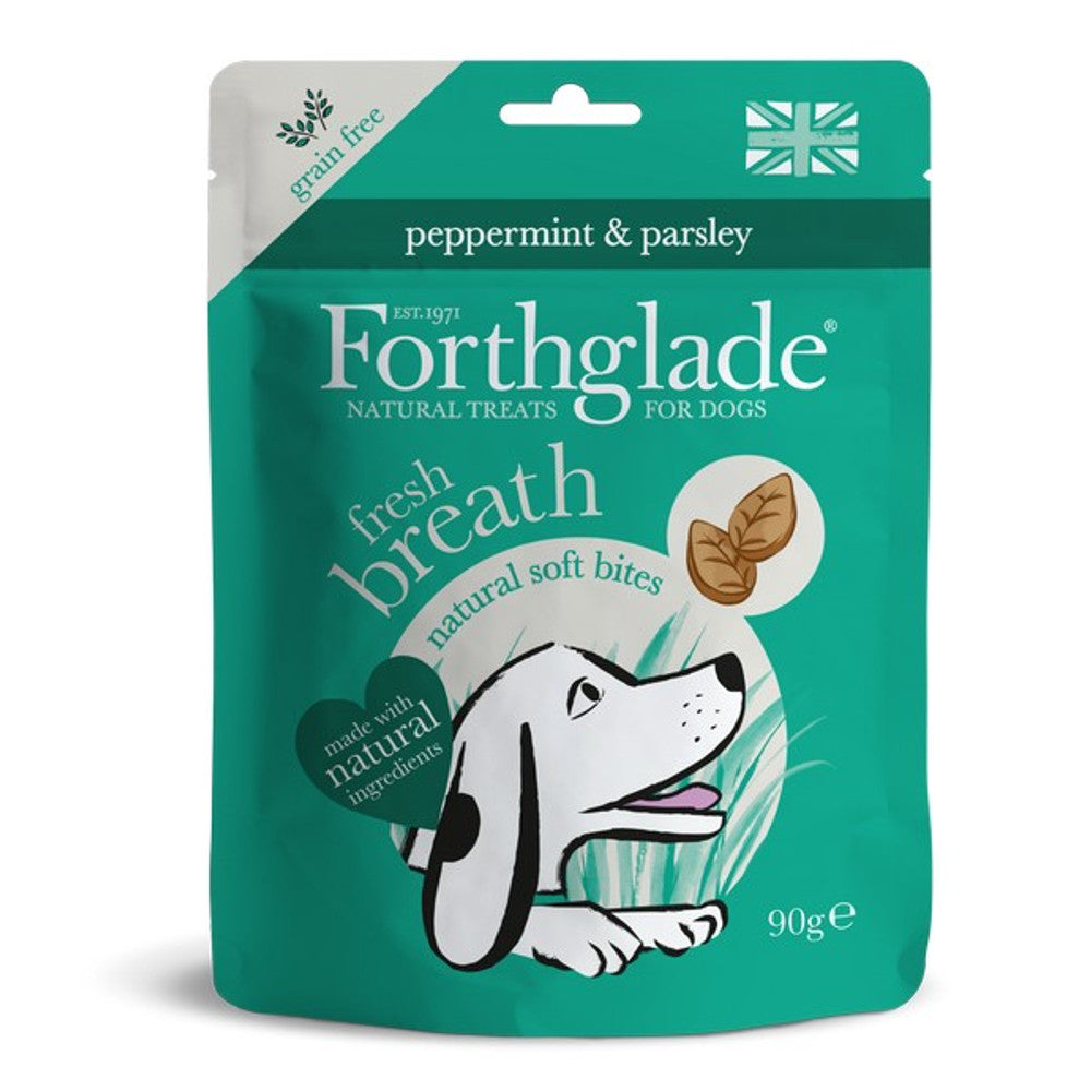 Forthglade Functional Natural Fresh Breath Soft Bite Treat 90g