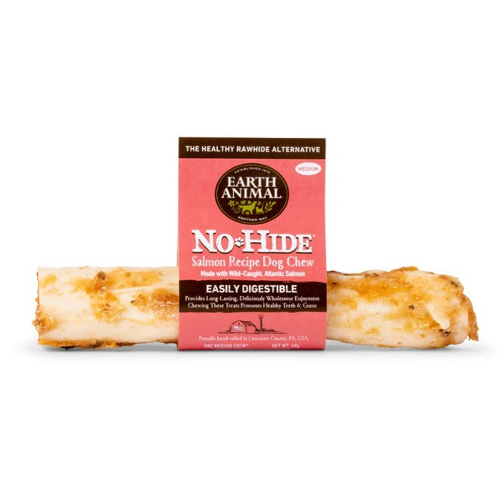 Earth Animal No Hide Salmon Chew - Medium