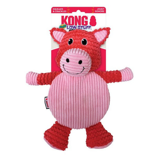 KONG Low Stuff Crackle Tummiez Pig Large