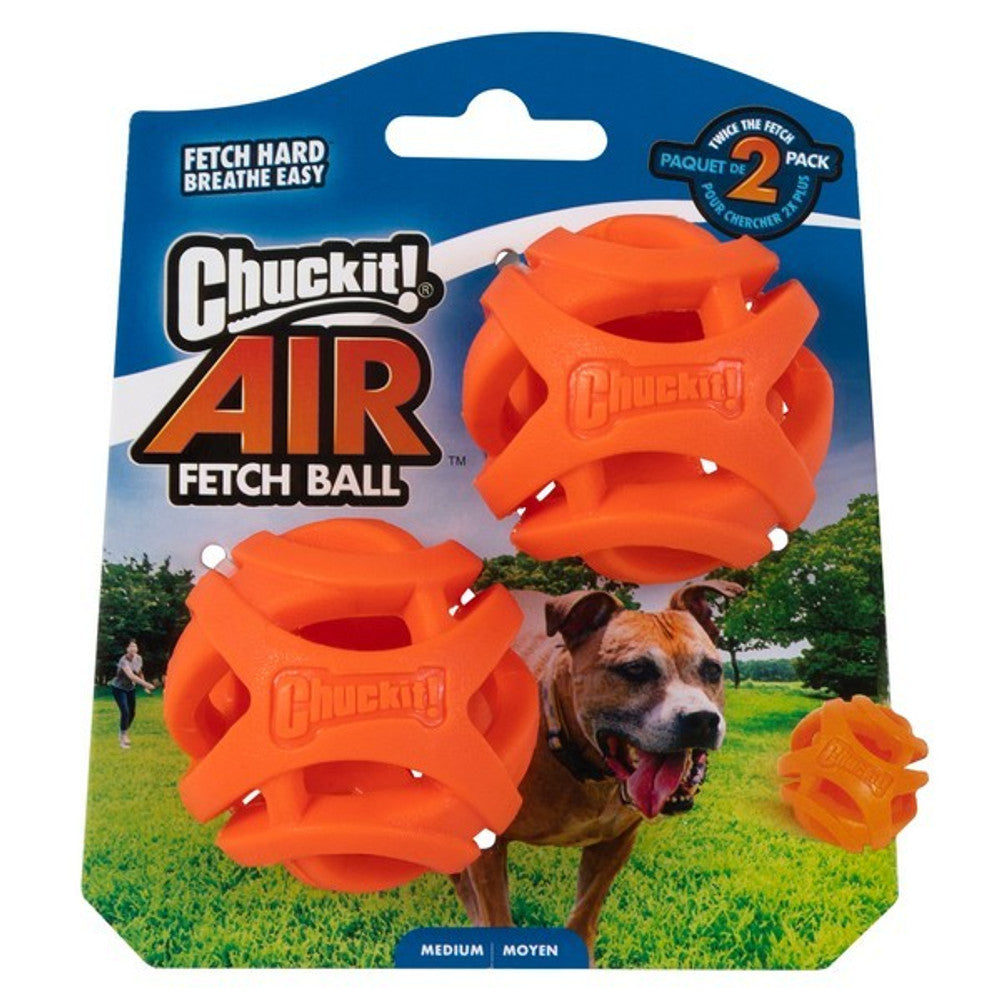 Chuckit Breathe Right Fetch Ball - 2 Pack