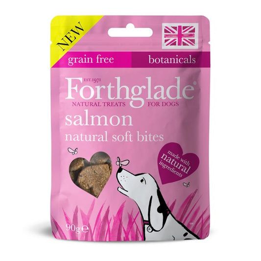 Forthglade Soft Bites Treats Salmon Grain Free 90g