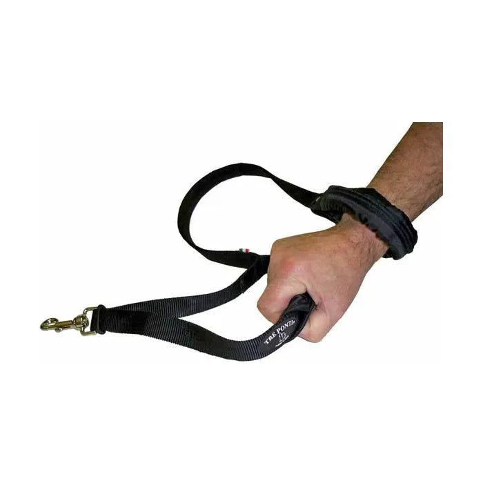 Padded Double Handle Lead - Black